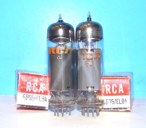 6bq5 el84 nos rca radio - 6bq5,