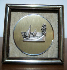 QUADRO ARGENTATO a rilievo