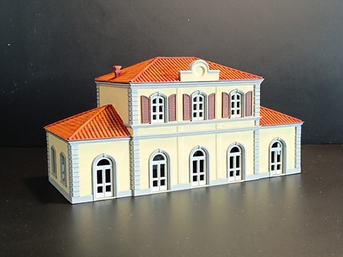 Stazione ferroviaria stile - ferroviaria,