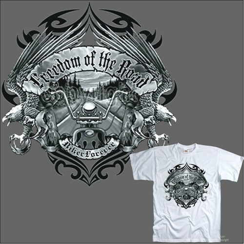 Shirt biker oldschool bobber - biker,
