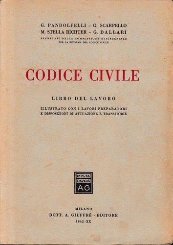 Codice civile libro del - codice,