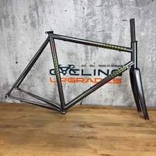 Nuovo 2022 Dario Pegoretti Duende 56cm Cerchio Freno Acciaio Telaio Piega Mezzatazzazza