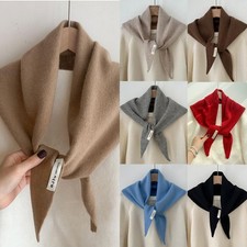 Sciarpa triangolare maglia - triangolare, in