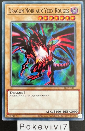 Carte dragon noir - yu-gi-oh!,
