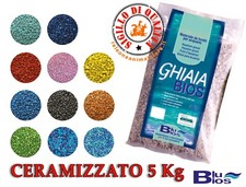 Sabbia ghiaia ceramizzata - ceramizzata, blu
