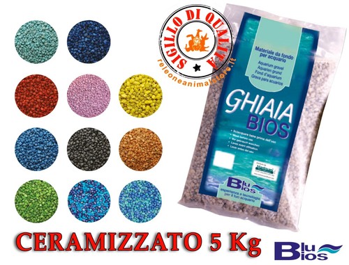 Sabbia ghiaia ceramizzata blu - ceramizzata,