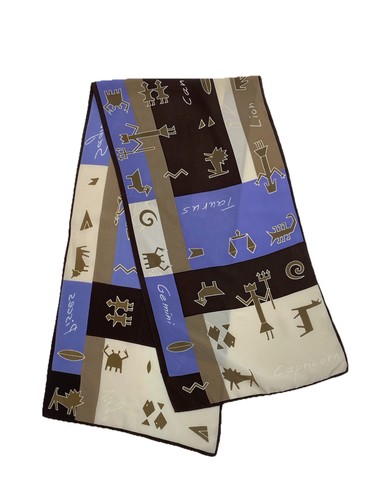 Sciarpa donna capricorno seta - sciarpa,
