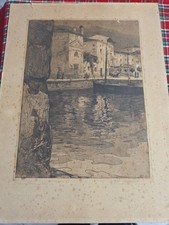 Antica incisione “Malcesine