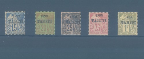 Colonie francesi tahiti 1893 - tahiti,