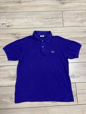 Polo uomo Lacoste viola taglia