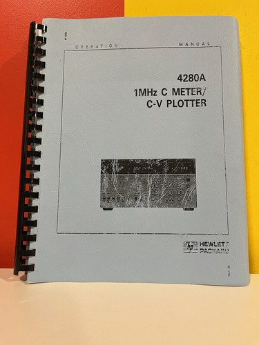 04280 90001 4280a manuale - hp, 04280-90001