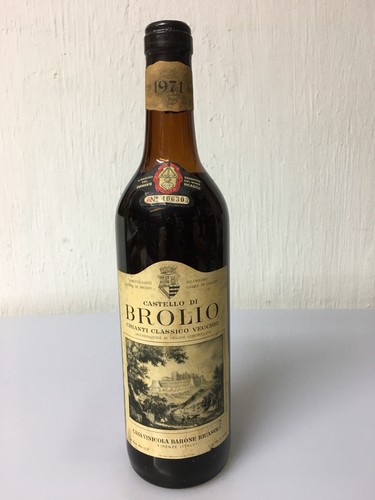 Chianti classico vecchio - vecchio, 1971