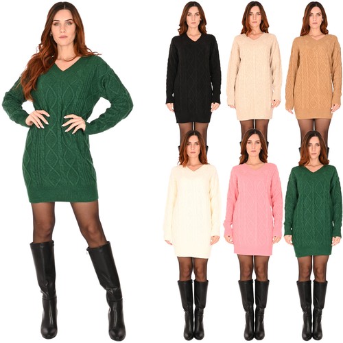 Maglione donna lungo - lungo, invernale
