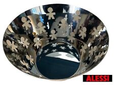 FRUTTIERA ALESSI Ø 23 cm. altezza cm.12,2 - IN ACCIAIO INOX - GIROTONDO