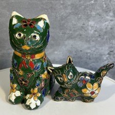 Statuina gatto e gattino