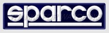 SPARCO EMBROIDERED PATCH
