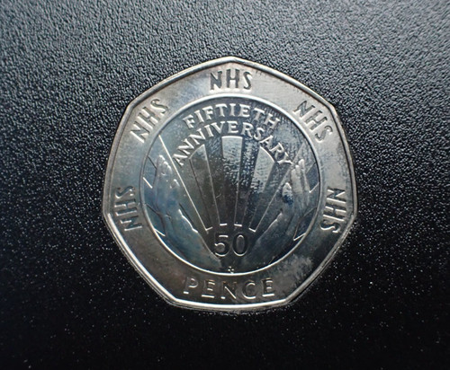 50p pence 1998 nhs - 50p,