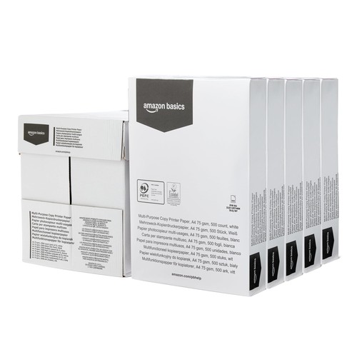 Amazon basics carta multiuso - amazon,