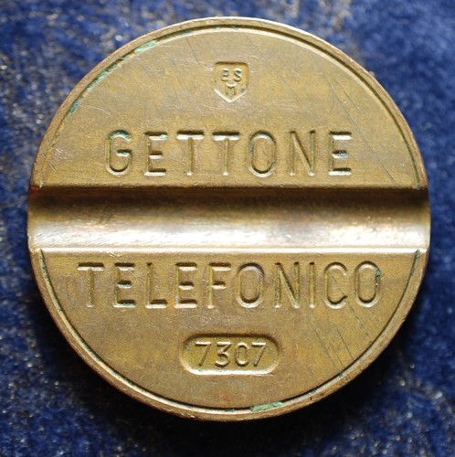 Gettone telefonico esm 7307 - ,