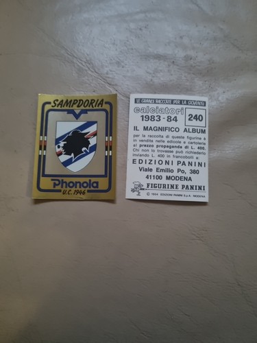 Calciatori panini 1983 - panini, 240