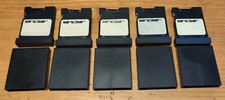5 cartucce Sinclair ZX/QL rifelted Microdrive con etichette nuove.