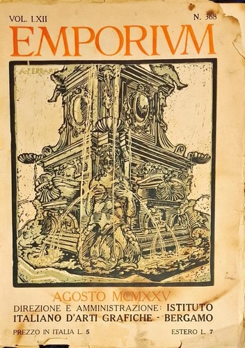 Emporium rivista italiana - rivista, di