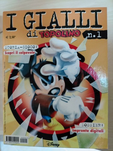 Disney gialli di - di, topolino