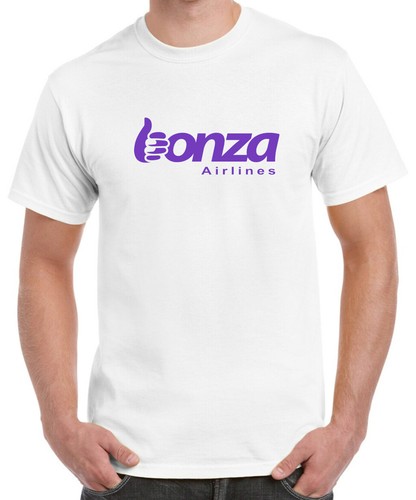 Maglietta bonza airlines - maglietta,