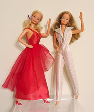1980 Lotto Barbie Designer Originals #1955,#1957 Superstar Mattel-NO DOLLS