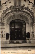 CPA PARIS Hotel Astoria Porte d'entrée Rue de Presbourg (1243798)