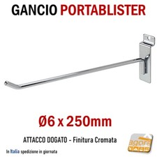 10 GANCI PORTABLISTER 25 CM