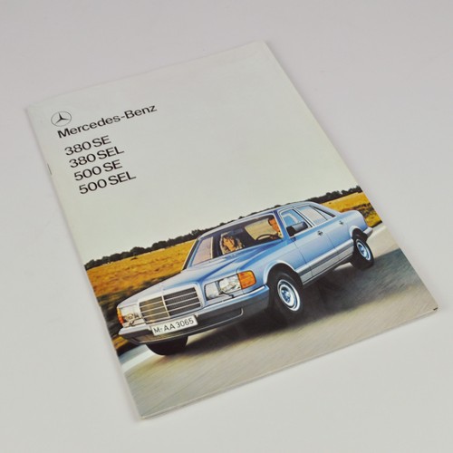 Mercedes benz 380 500 - 380, sel