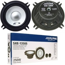 1 kit ALPINE SXE1350S sistema 2 vie 13,00 cm 130 mm 5" altoparlanti 250 watt max