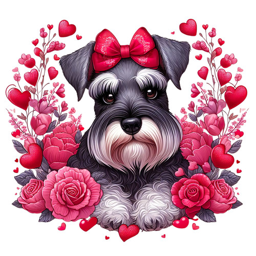 Adesivo auto schnauzer - adesivo,