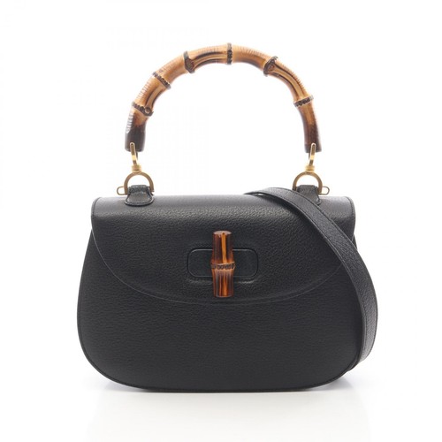 Borsa tracolla gucci bamboo - a,
