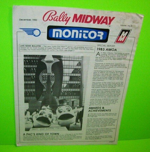 Bally midway monitor - bally,