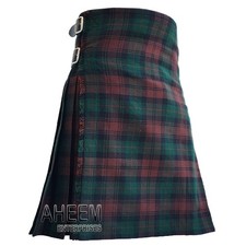 Orologio Marrone Tartan Kilt | Kilt Stile Tradizionale Scozzese 8 Iarde | Misura Personalizzata