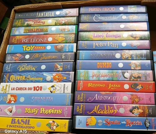 Disney vhs lotto 24 - disney,
