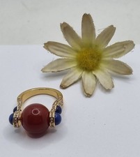 ANELLO CON GRANDE CORNIOLA e