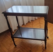 Tavolino carrello in legno