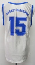 MAGLIA CANOTTA SHIRT JERSEY BASKET BASKETBALL BIASSONO MILANO ITALIA WORN ?