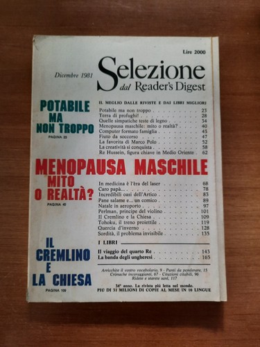 Riviste selezione dal - 2,
