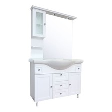 Mobile bagno 105 terra - mobile, cm