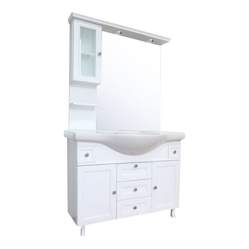 Mobile bagno 105 terra - bagno, cm