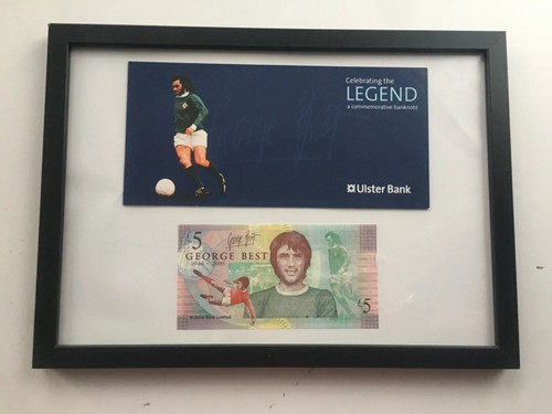 Banconota george best - best, fiver