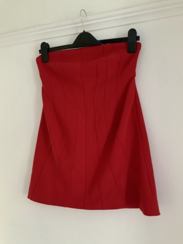 Mini abito rosso zara - mini,