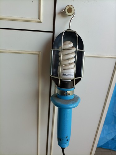 Lampada portatile con gancio - portatile,