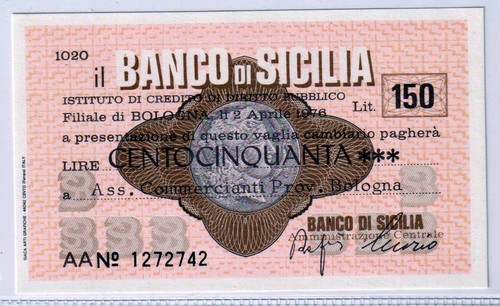 Miniassegni 1976 banco - 1976,