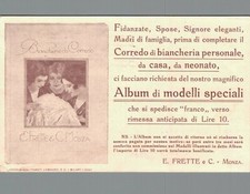 Milano Monza Biancheria da Corredo telerie spedita f. piccolo 