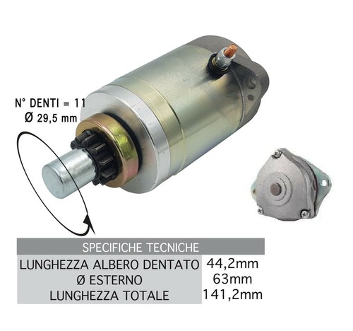Motorino avviamento 1791165 - motorino,
